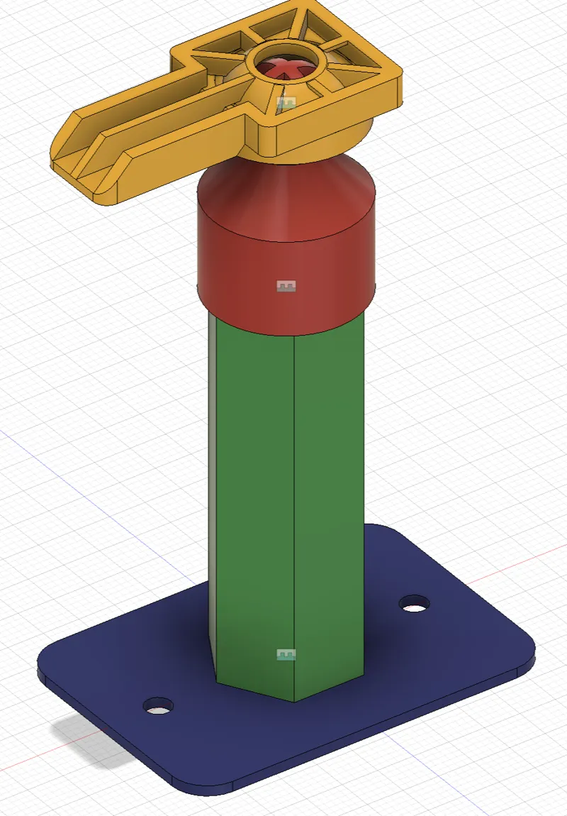 CARRERA SLOTCAR D132/D124 - Collumn Support Pillar