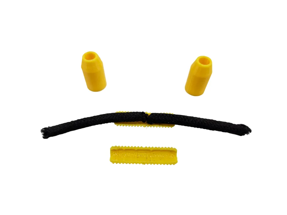 Bungee Shock cord connector by Darren MakerWorld