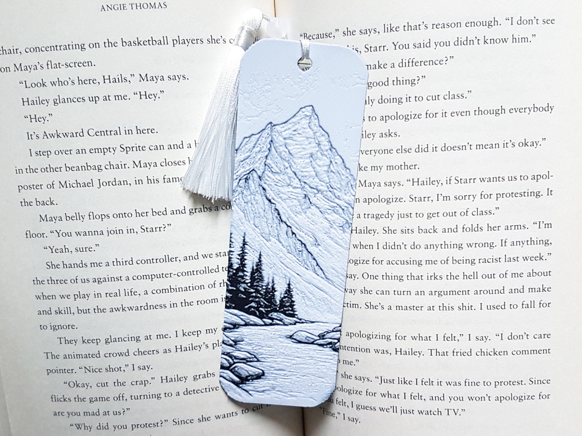 Bookmark, Mountain Scene