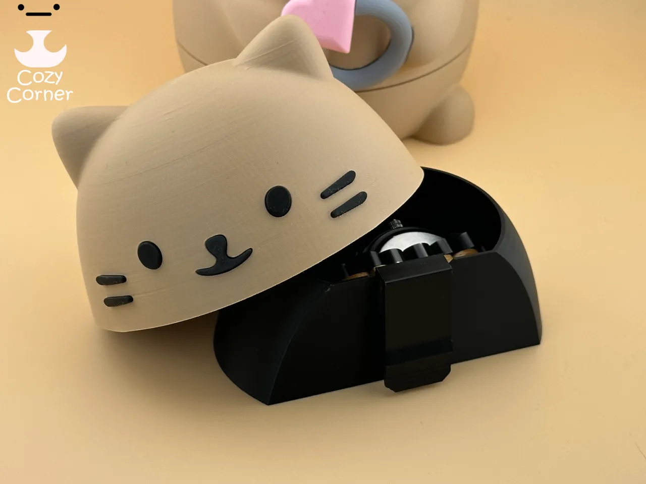 Cat jewelry box view 2
