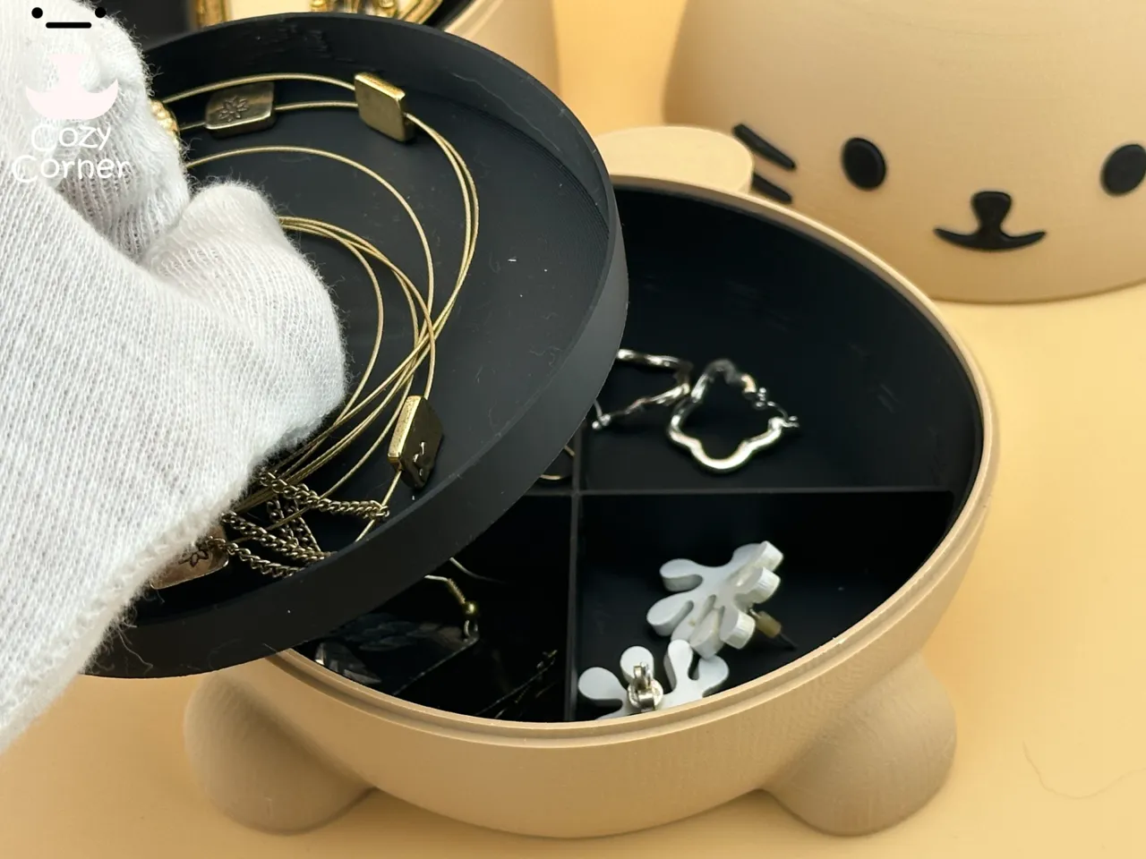 Cat jewelry box view 4