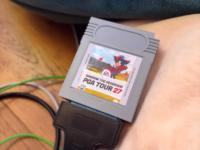 GameBoy Cartridge SSD Enclosure