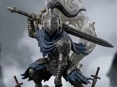 Dark Souls Artorias Sword-Bearing Form separated parts