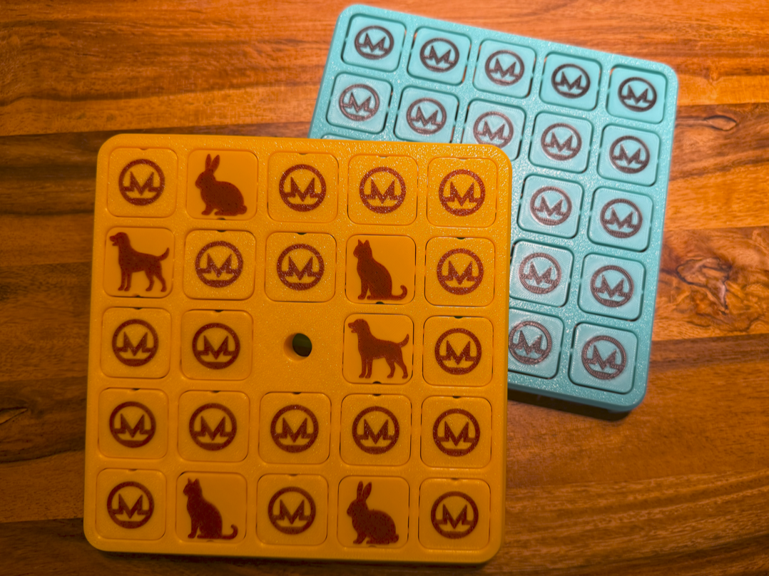 Memory Game / Matching Game - Farm Animals Design