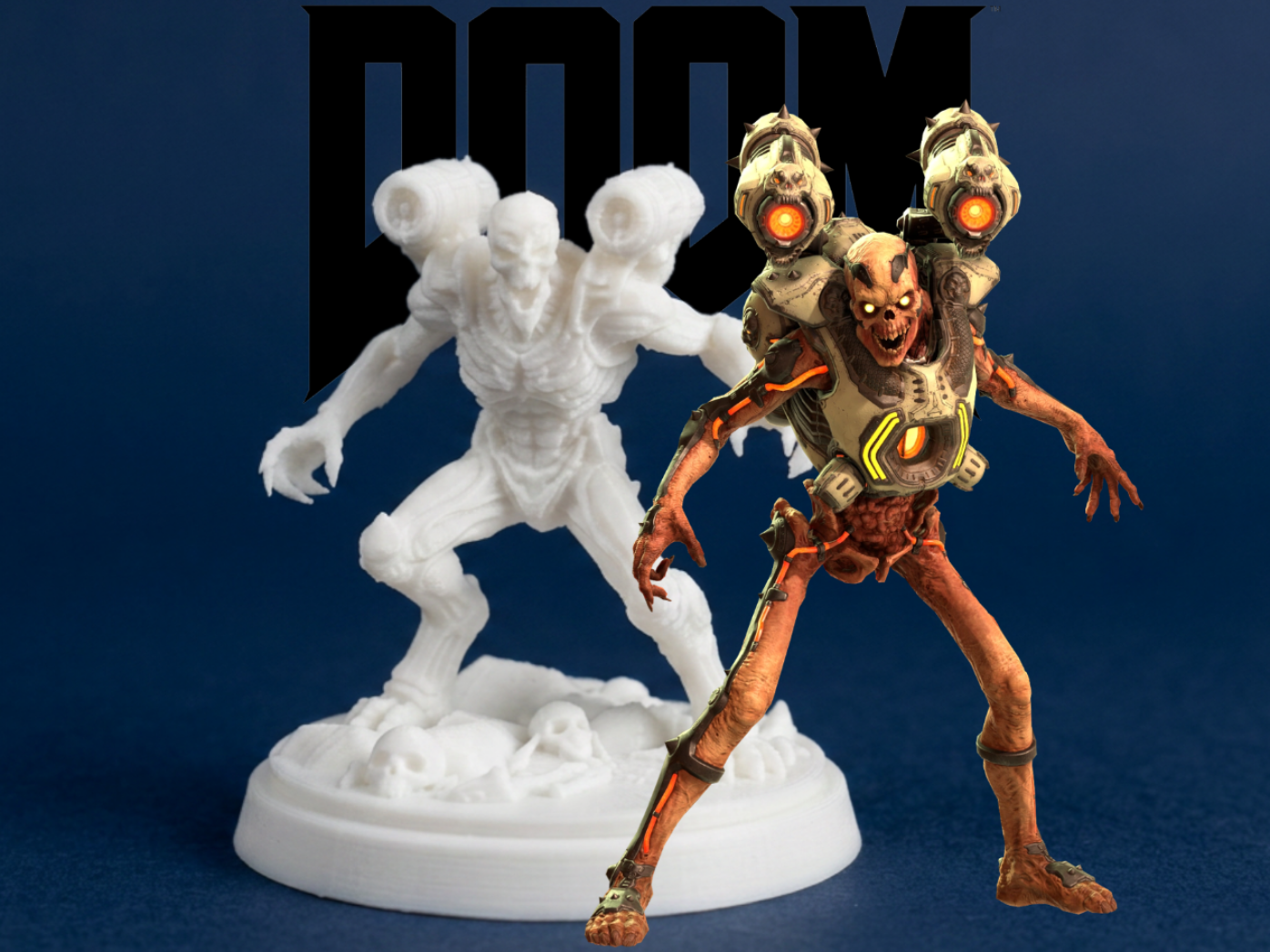 Revenant – DOOM Skeleton Demon Figurine