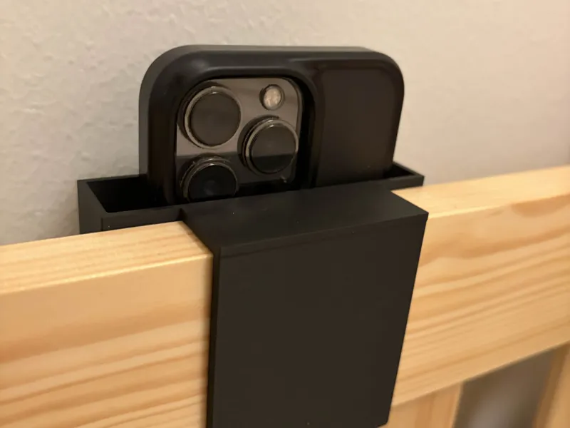 Bed Frame Phone Holder - Snap on