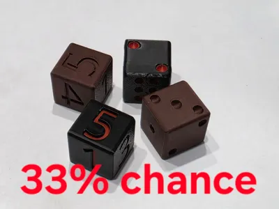 Trick Dice: Complete Set (1-6) 