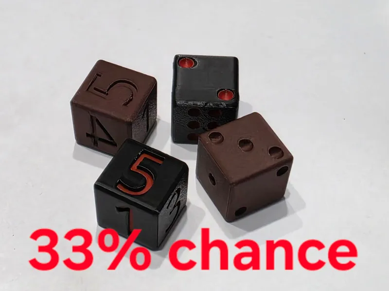 Trick Dice: Complete Set (1-6) 