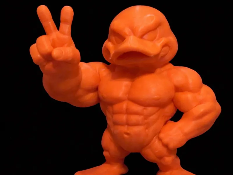 peace sign buff duck 