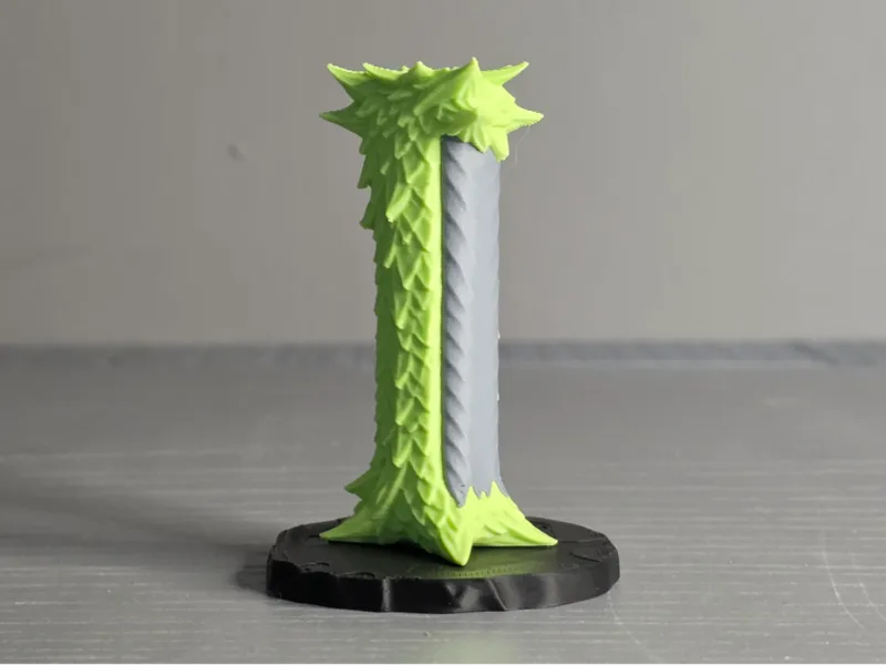 Dragon Letter I Display Sculpture