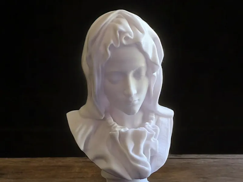 Busto de María de la Pietà