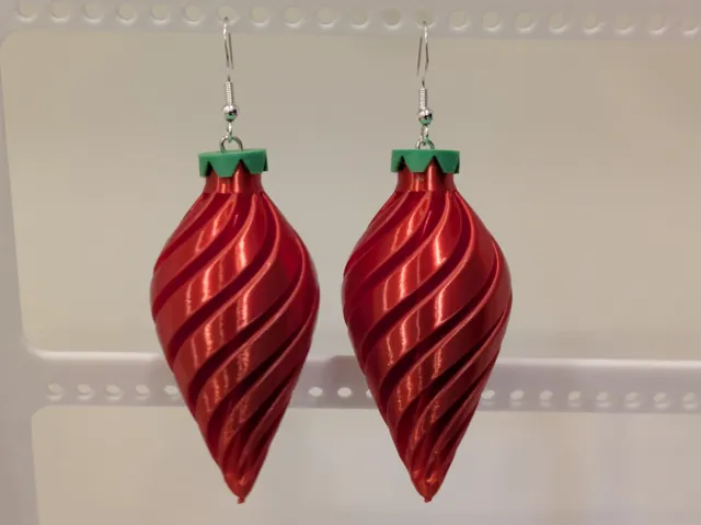 Christmas Ornament Earrings