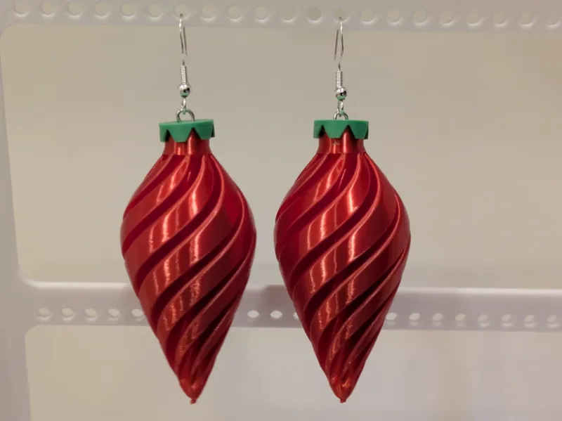 Christmas Ornament Earrings