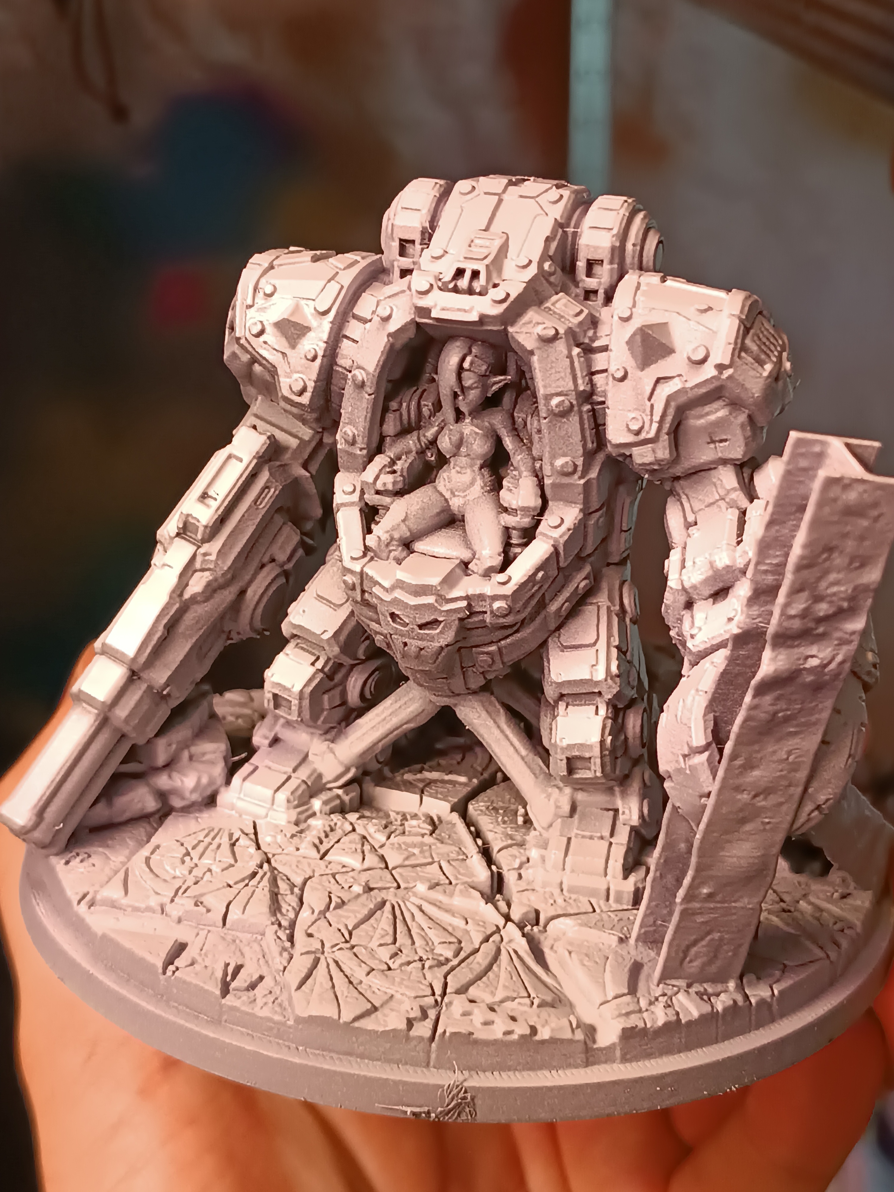 Miniatura 1 do modelo 3D supportless goblin mecha