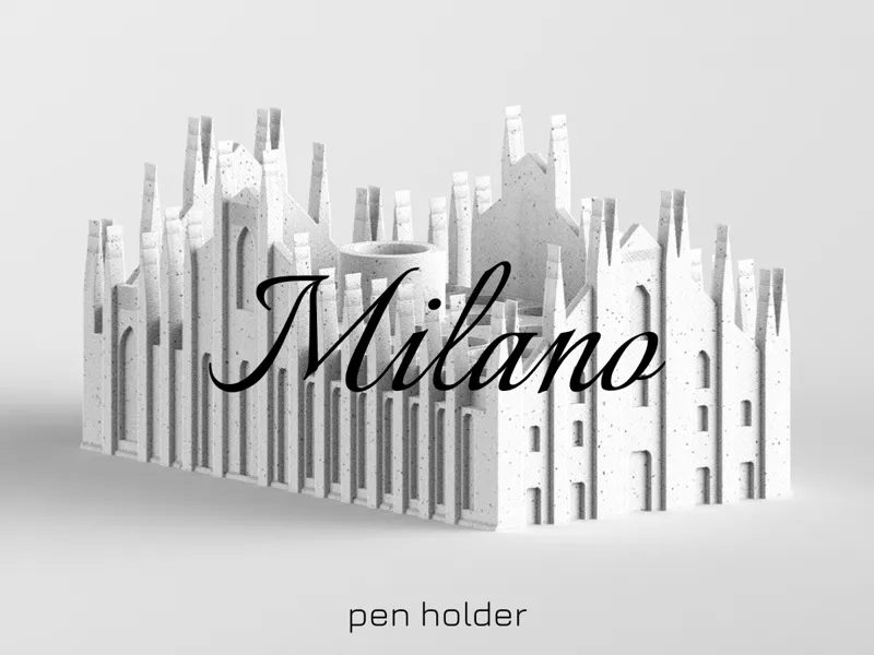 Duomo di Milano pen holder