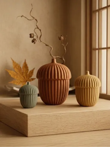 Estante o repisa: Acorn - Japandi Style Minimalist Autumn Decor — vista de referencia 2