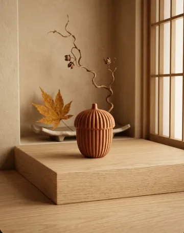 Estante o repisa: Acorn - Japandi Style Minimalist Autumn Decor — vista de referencia 4