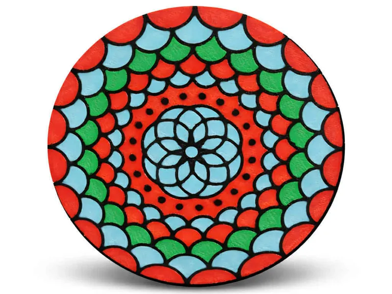 Mandala Cup Coaster