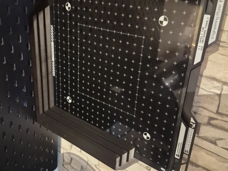 Druckplattenhalter H2/A2 für Ikea Skadis Wand