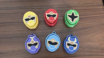 Objeto manipulable: Ninpuu Sentai Hurricaneger Fidget Clicker Set — vista de referencia 4