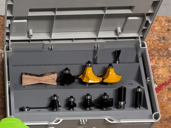 Inlay Festool Systainer 3 S76 pour fraises de défonceuse