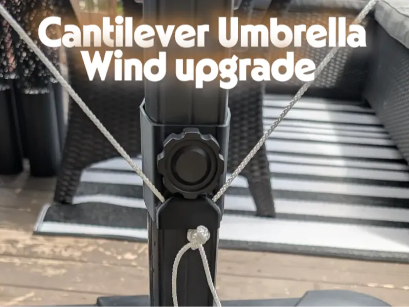Vertuo and more Cantilever Umbrella Wind upgrade