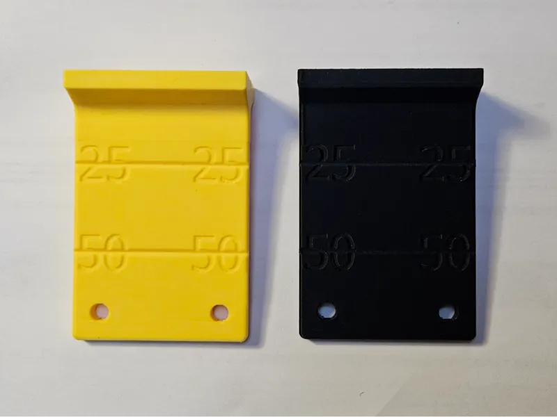Målskive til laser / target plate