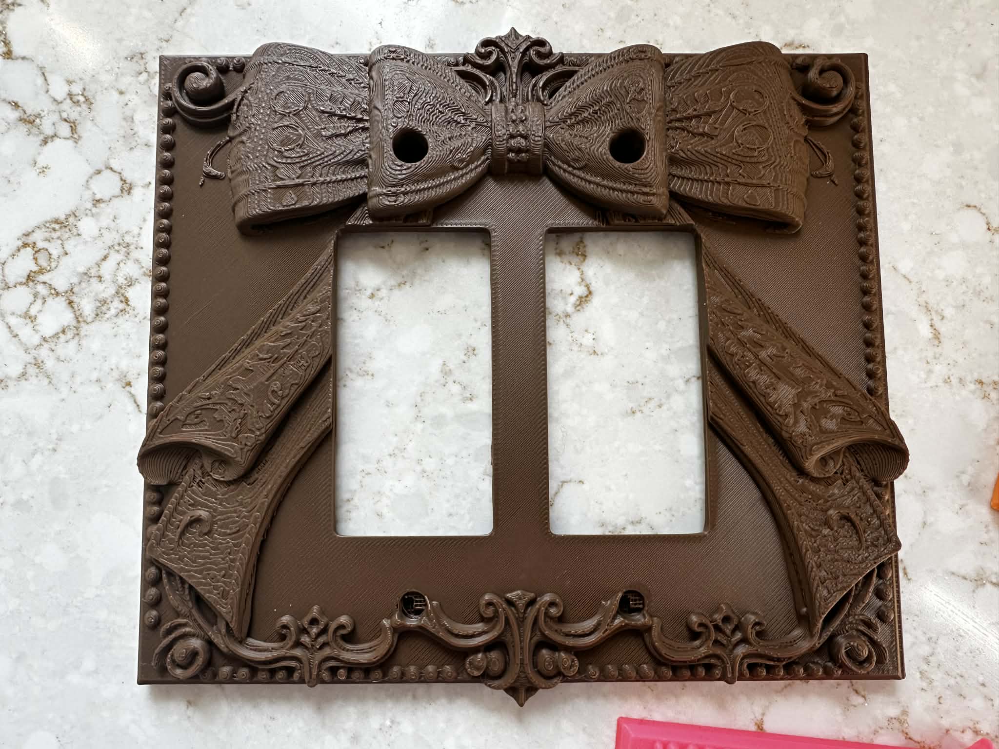 Miniatura 5 do modelo 3D Bow Light switch cover plate