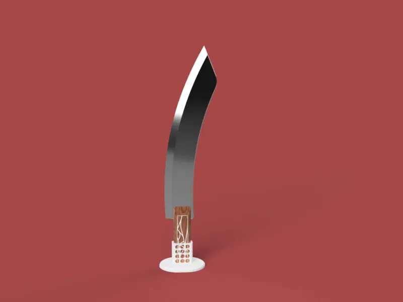 Mini Machete: Assemble & Showcase(No AMS, A1 mini)