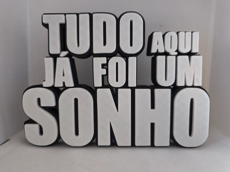 Tudo aqui foi um sonho