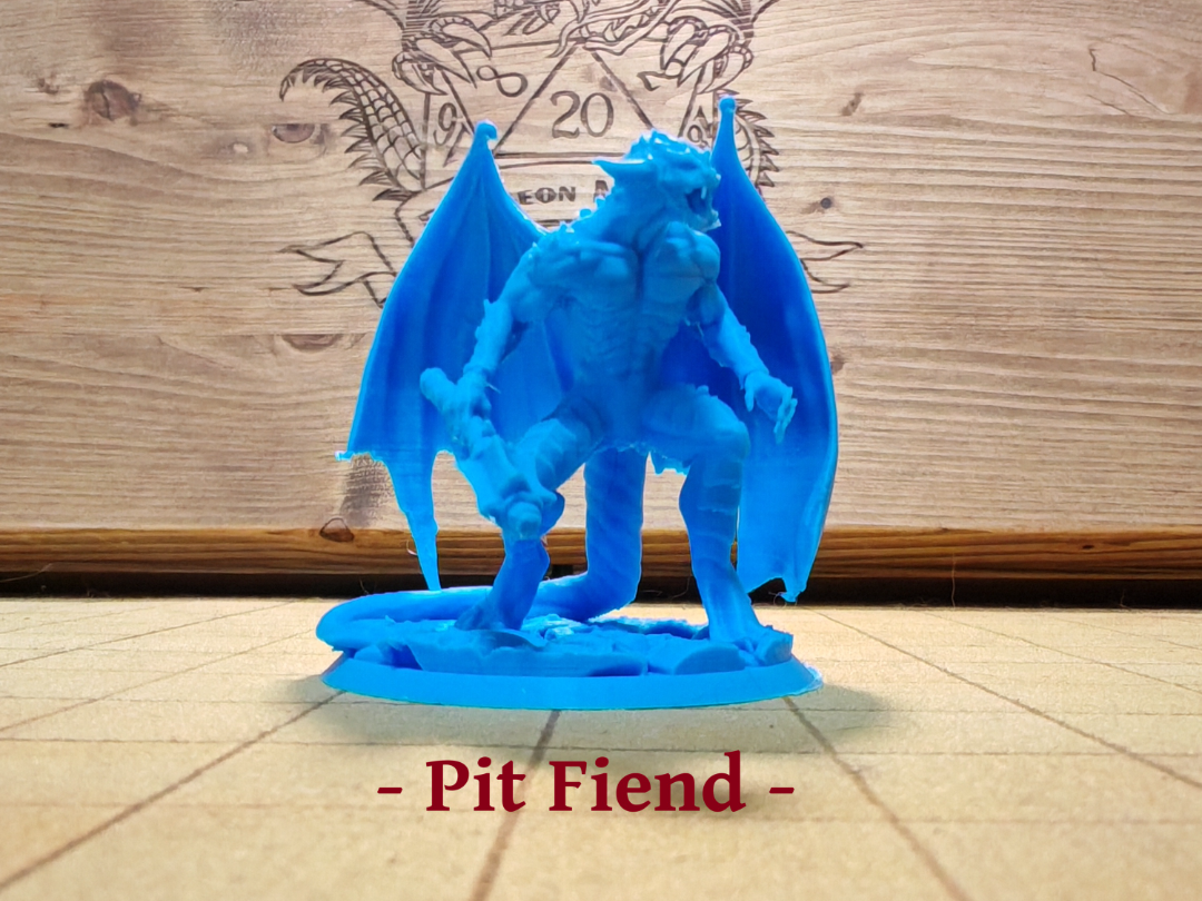 DnD Pit Fiend Devil - D&D Monster Manual - Day 60