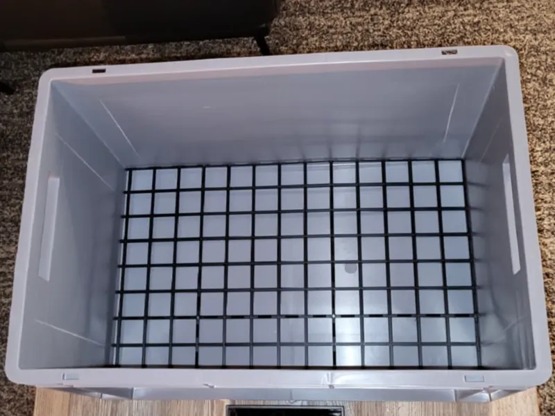 Gridfinity Bodenplatte für Eurobox 600×400 Metro