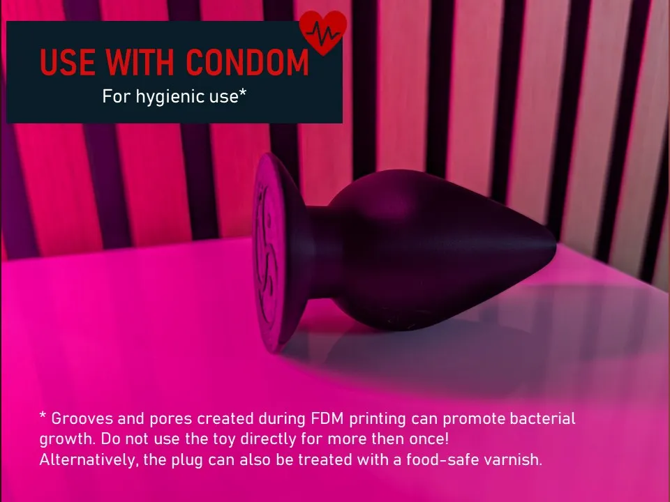 anal plug thingiverse butt plug small