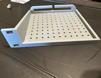 Rack Shelf for Raspberry, NUC, Lutron, or other