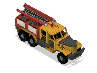fire truck plate