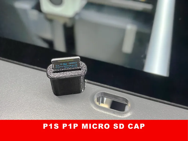 P1P P1S micro SD cap (2g of filament)