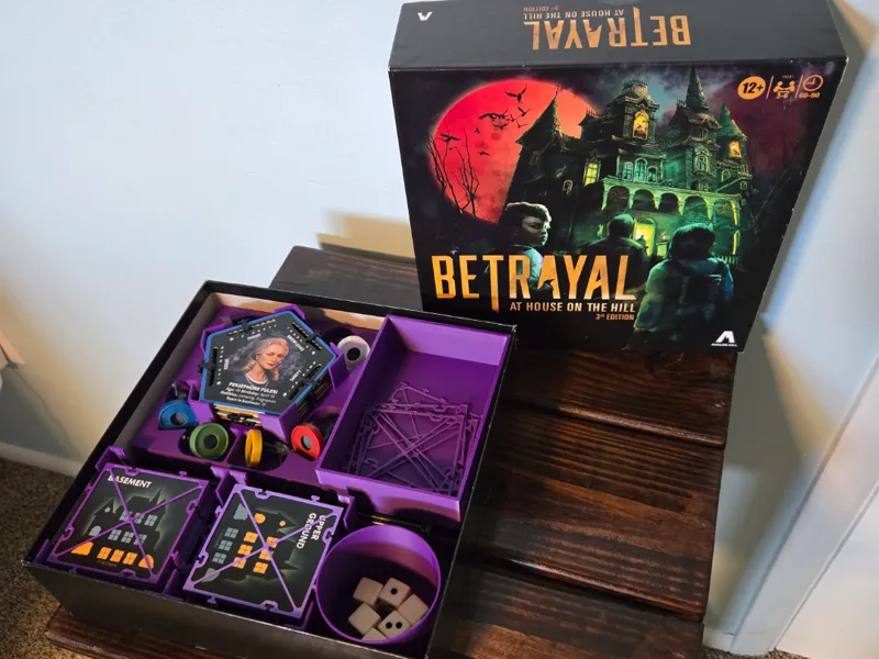 Betrayal at House on the Hill 3rd Edition insert