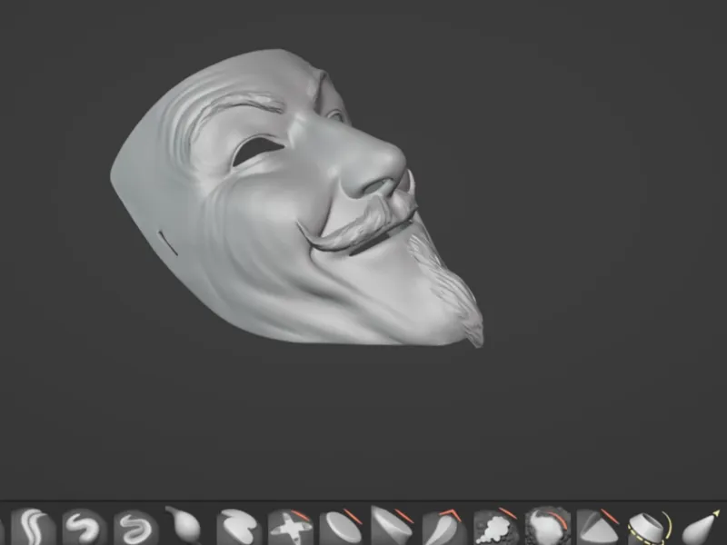 Guy Fawkes - V for Vendetta -Mask
