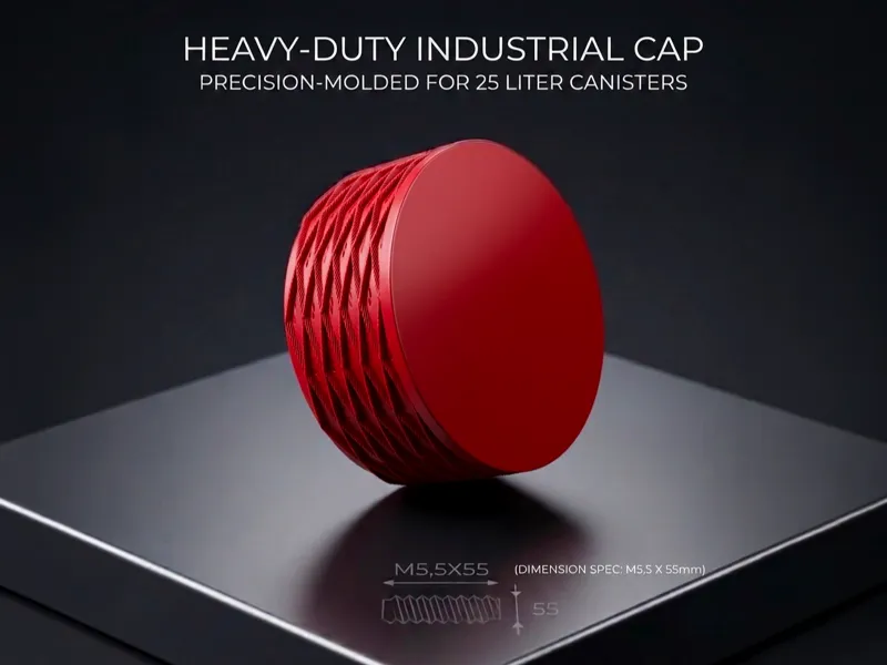 Industrial 25L Canister Cap - M55x5, - DIN 51