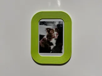 Textured Instax Mini Frame Magnet for Fridge