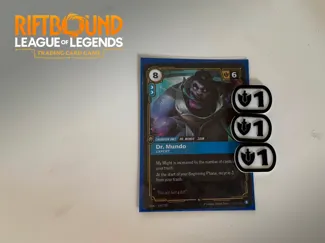 Riftbound - 1 Might Token/Marker/Counter