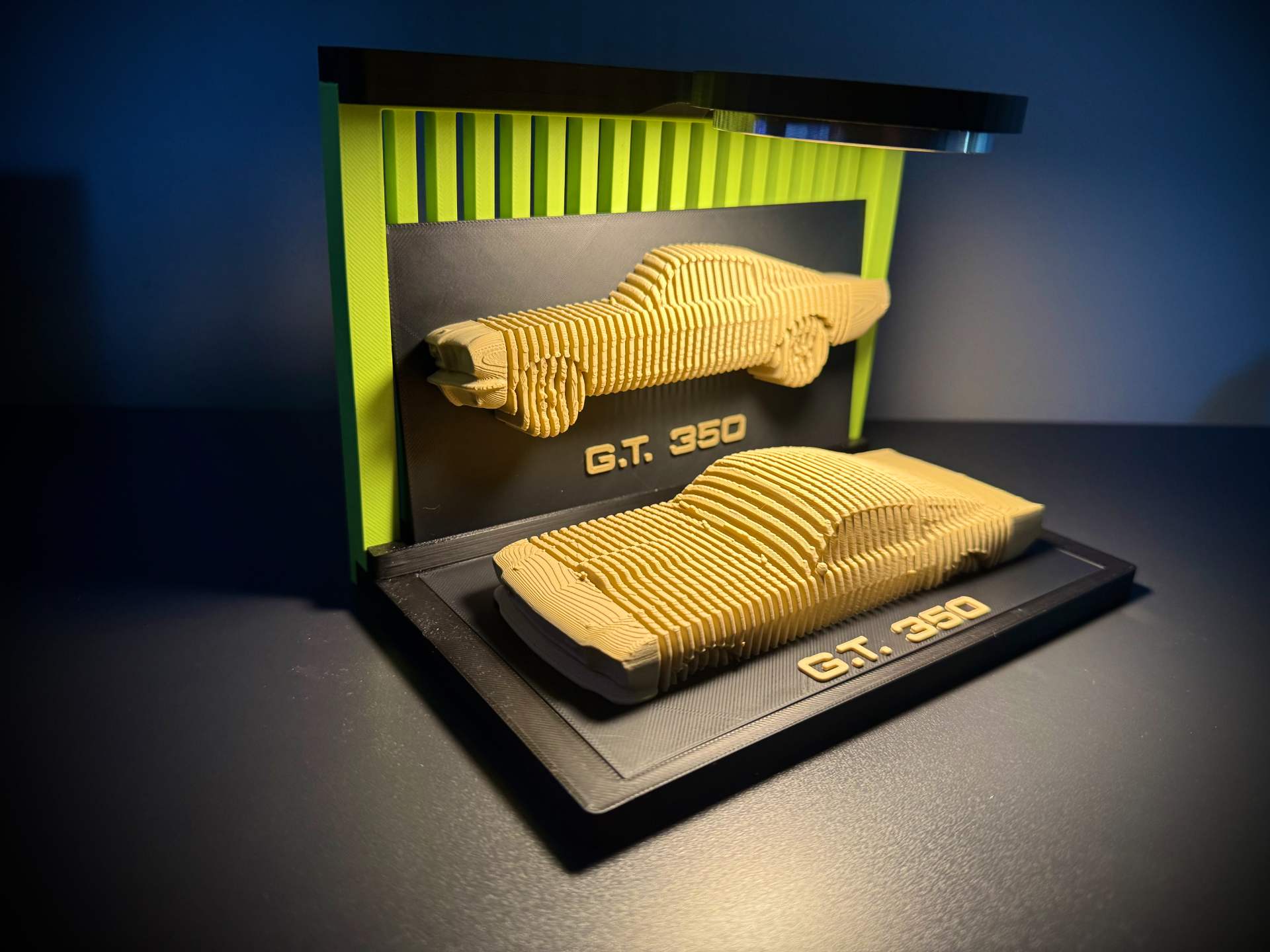 1965 Shelby Mustang GT350 - Layered Car model!