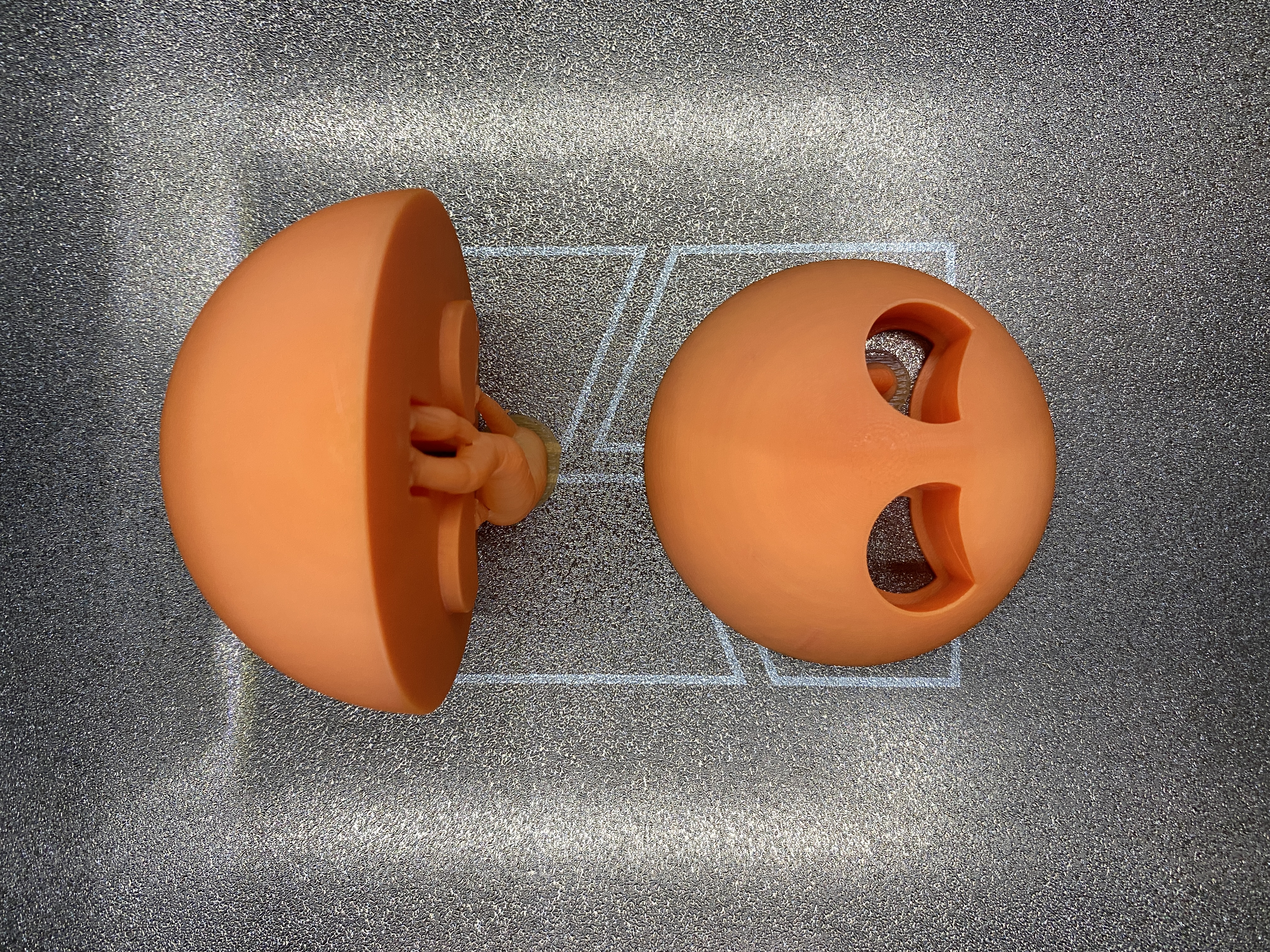 Miniatura 1 do modelo 3D 磁趣毒液球  弹射眼 萌球 发射球 足球 解压玩具 弹射玩具 拼装玩具