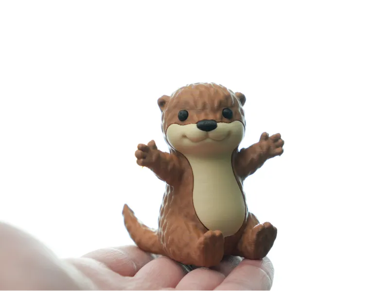 Knitted Otter