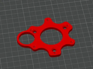 Thrustmaster 300RS and Ferrari GTE/ Alcantra/ 599XX adapter for 70mm PCD aftermaket Steering Wheels