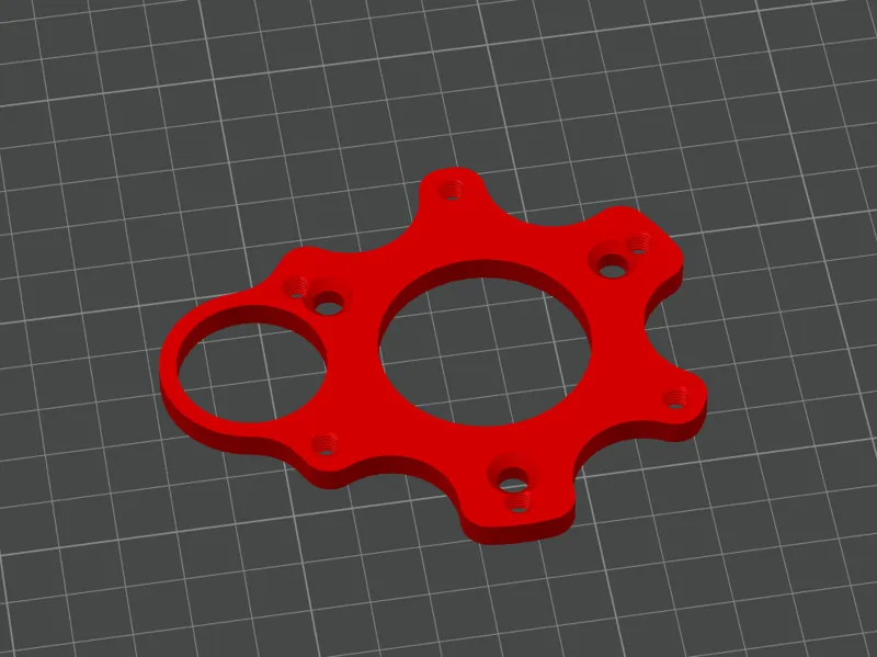 Thrustmaster 300RS and Ferrari GTE/ Alcantra/ 599XX adapter for 70mm PCD aftermaket Steering Wheels