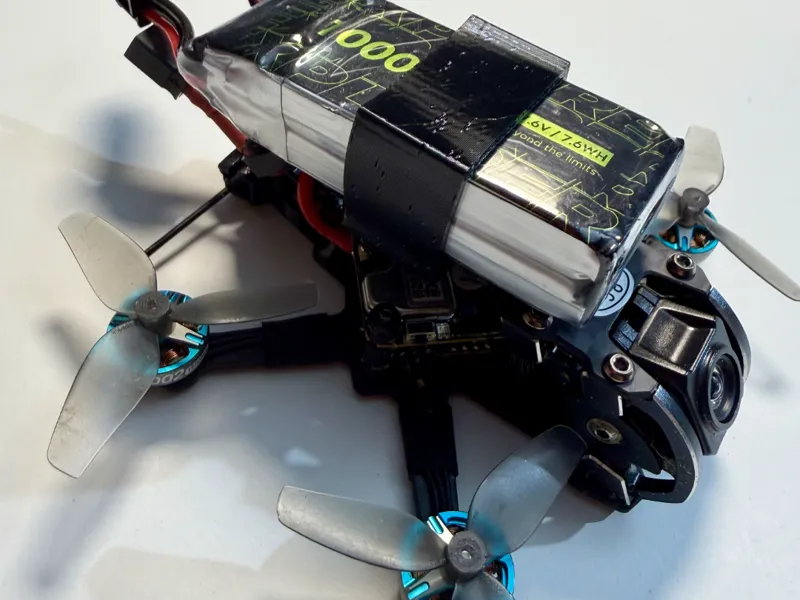 FPV GEPRC T-CUBE18 - battery holder 1000mah