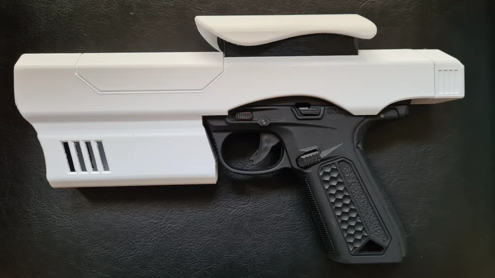 AAP-01 Space Pistol Bodykit - Free 3D Print Model - MakerWorld