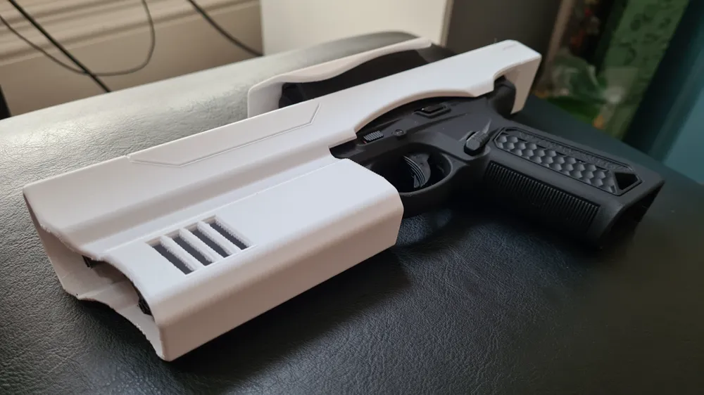 AAP-01 Space Pistol Bodykit - Free 3D Print Model - MakerWorld