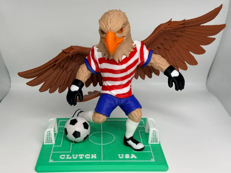 Clutch USA Mascot - 2026 World Cup Figure